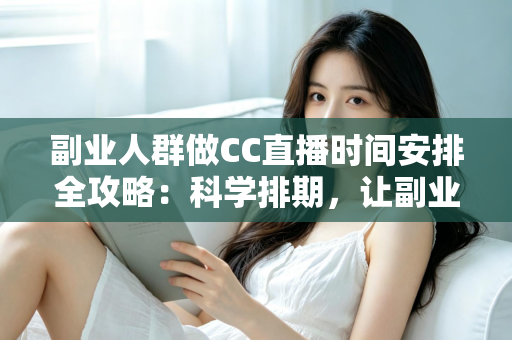 副业人群做CC直播时间安排全攻略:科学排期,让副业收入与主业生活两不误 副业人群做CC直播时间安排全攻略:科学排期,让副业收入与主业生活两不误