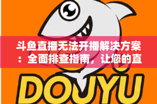 斗鱼直播无法开播解决方案：全面排查指南，让您的直播间快速恢复正常