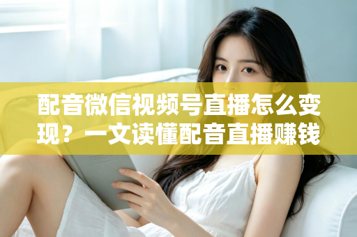 配音微信视频号直播怎么变现?一文读懂配音直播赚钱的实用方法与运营技巧 配音微信视频号直播怎么变现?一文读懂配音直播赚钱的实用方法与运营技巧
