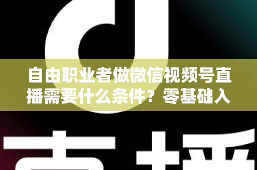 自由职业者做微信视频号直播需要什么条件?零基础入门与变现全攻略 自由职业者做微信视频号直播需要什么条件?零基础入门与变现全攻略