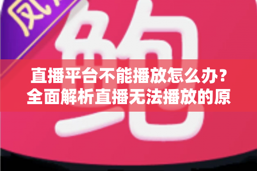 直播平台不能播放怎么办？全面解析直播无法播放的原因与高效解决方法指南